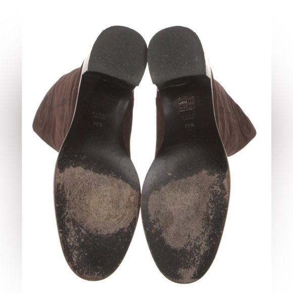 Gucci Suede knee-High Riding Boots Women’s 9.5 - Picture 5 of 12